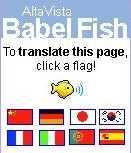 BabelFish Übersetzungen